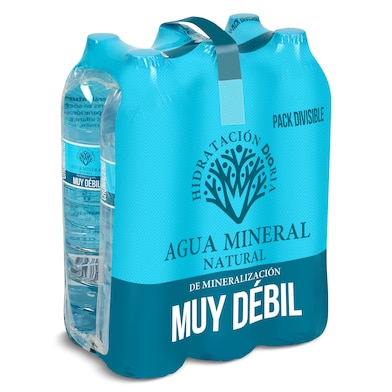 Agua mineral muy débil Dia pack 6 x 1.5 L-0 Agua mineral muy débil Dia pack 6 x 1.5 L-0