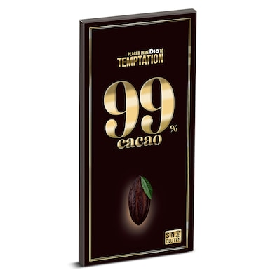 Chocolate negro 99% Dia Temptation 100 g-0