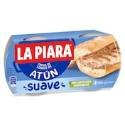 Crema de atún suave La piara 2 x 75 g