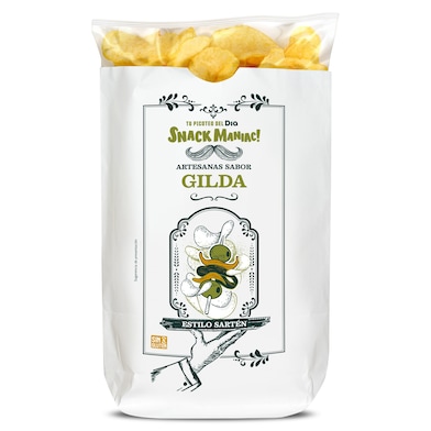 Patatas fritas artesanas sabor gilda Dia Snack Maniac 150 g-0 Patatas fritas artesanas sabor gilda Dia Snack Maniac 150 g-0