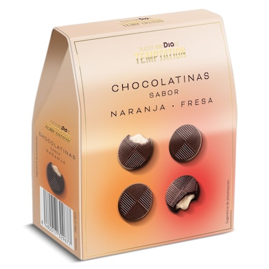 Chocolatinas de naranja y fresa Dia Temptation 125 g-0