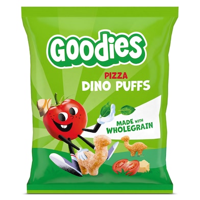 Snack infantil dino puffs pizza Goodies 12 g-0