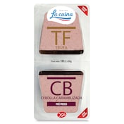 Paté dúo trufa y cebolla La Cuina 2 x 50 g