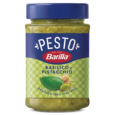 Pesto basílico y pistacho Barilla 190 g-0 Pesto basílico y pistacho Barilla 190 g-0