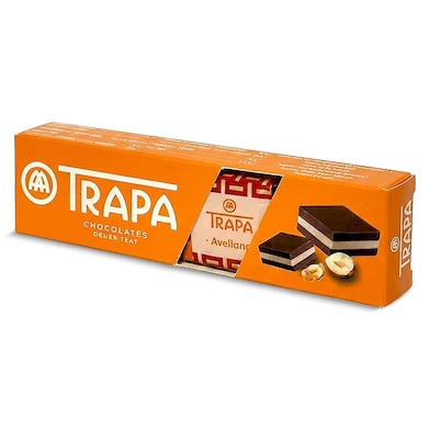 Bombones cortados avellana Trapa 40 g-0