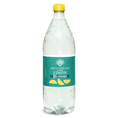 Agua con gas sabor limón Dia 1 L-0