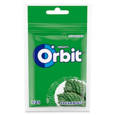 Chicles hierbabuena sin azúcar Orbit 21 unidades-0 Chicles hierbabuena sin azúcar Orbit 21 unidades-0