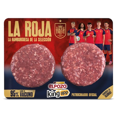 Burger de vacuno La Roja Elpozo 240 g-0