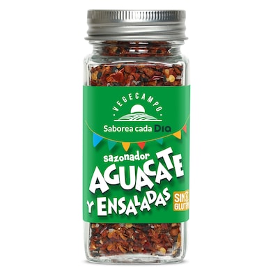 Sazonador para aguacate y ensaladas Dia Vegecampo 70 g-0 Sazonador para aguacate y ensaladas Dia Vegecampo 70 g-0