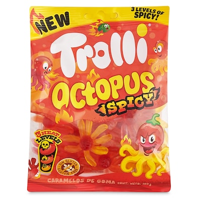 Pulpos picantes Trolli 100 g-0 Pulpos picantes Trolli 100 g-0