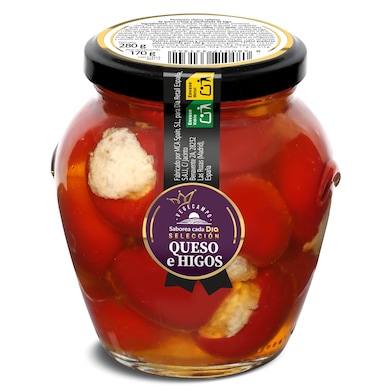 Pepperoncini relleno de queso e higos Dia Vegecampo 170 g-0