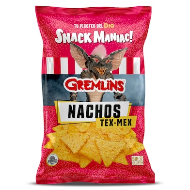 Nachos tex-mex Gremlins Dia Snack Maniac 150 g-0