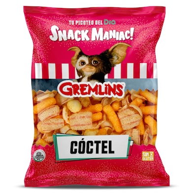 Cóctel de aperitivos Gremlins Dia Snack Maniac 200 g-0