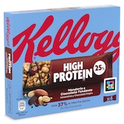 Barritas de chocolate y almendras high protein Kellogg's 140 g