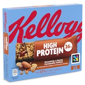 Barritas de almendras y caramelo salado high protein Kellogg's 140 g