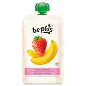 Alimento infantil de fresa y plátano Be plus 120 g