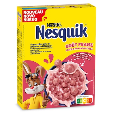 Cereales integrales con fresa Nesquik 310 g-0 Cereales integrales con fresa Nesquik 310 g-0