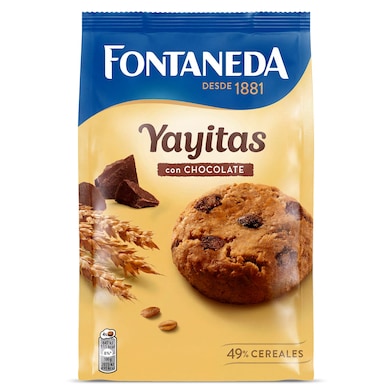Yayitas con chocolate Fontaneda 250 g-0 Yayitas con chocolate Fontaneda 250 g-0