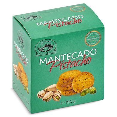 Mantecados de pistacho La flor de Antequera 190 g-0