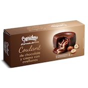 Coulant de chocolate y crema de avellanas Dia Caprichoso 200 g