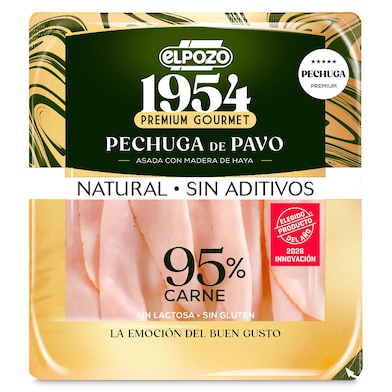 Pechuga de pavo 95% Elpozo 1954 120 g-0