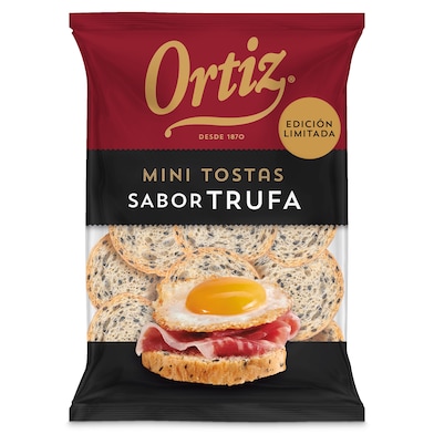 Mini tostas sabor trufa Ortiz 90 g-0