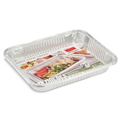 Molde de aluminio rectangular 2,7 L Quickpack 2 unidades
