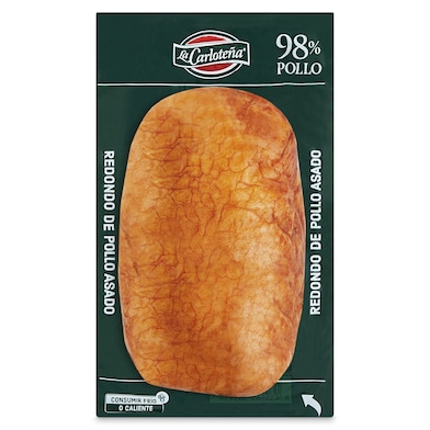 Redondo de pollo asado La Carloteña 320 g-0 Redondo de pollo asado La Carloteña 320 g-0