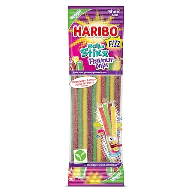 Regalices balla stixx Haribo 200 g-0 Regalices balla stixx Haribo 200 g-0