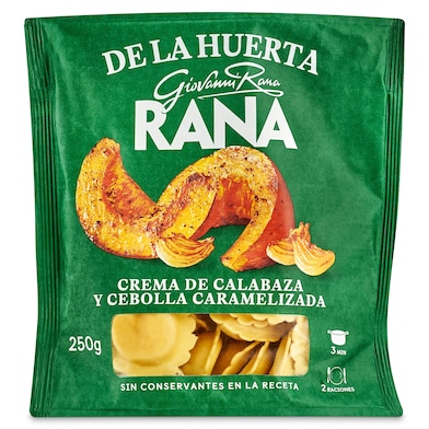 Ravioli de calabaza y cebolla caramelizada Rana 250 g-0