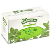 Té verde a la menta Hornimans 20 unidades