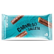 Barrita de chocolate caramelo y galleta Dia Temptation 290 g