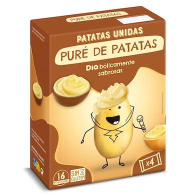 Puré de patatas Dia Patatas Unidas 500 g-0 Puré de patatas Dia Patatas Unidas 500 g-0