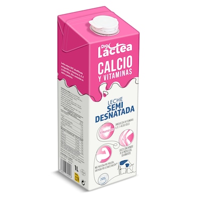 Leche semidesnatada calcio Dia Láctea 1 L-0