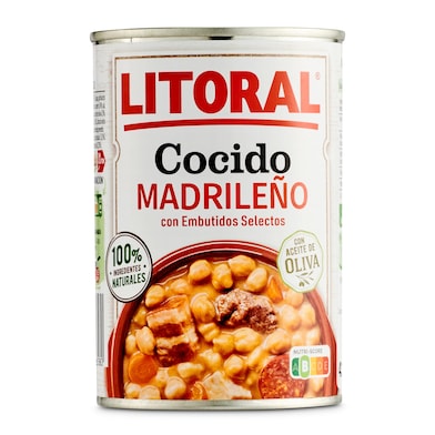 Cocido madrileño Litoral 425 g-0 Cocido madrileño Litoral 425 g-0