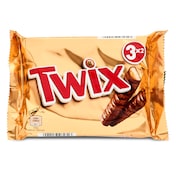 Barritas de chocolate y galleta rellena de caramelo Twix 150 g