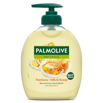 Jabón de manos líquido leche y miel Palmolive 300 ml-0 Jabón de manos líquido leche y miel Palmolive 300 ml-0