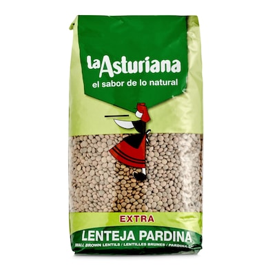 Lentejas pardinas La Asturiana 1 Kg-0 Lentejas pardinas La Asturiana 1 Kg-0