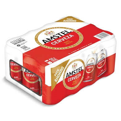 Cerveza Amstel pack 12 x 33 cl-0 Cerveza Amstel pack 12 x 33 cl-0