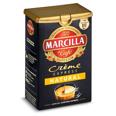Café molido natural créme express Marcilla 250 g-0