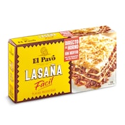 Placas para lasaña El pavo 200 g