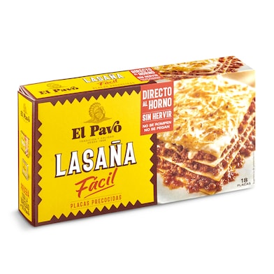 Placas para lasaña El pavo 200 g-0