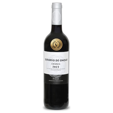 Vino tinto crianza D.O Rioja Señorío de Ondas 75 cl-0