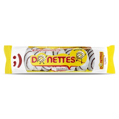 Rosquillas rayadas Donettes 176 g-0