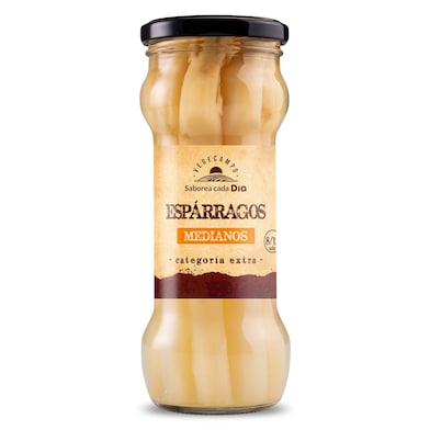 Espárragos blancos medianos Dia Vegecampo 205 g-0 Espárragos blancos medianos Dia Vegecampo 205 g-0
