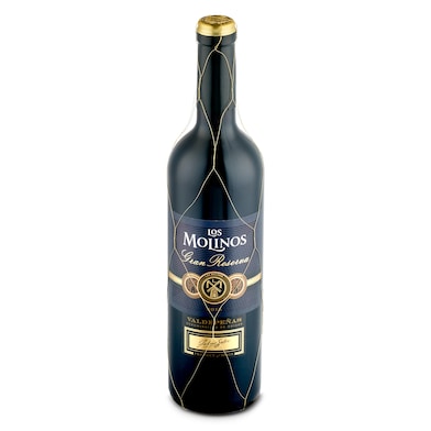 Vino tinto gran reserva D.O. Valdepeñas Los molinos 75 cl-0