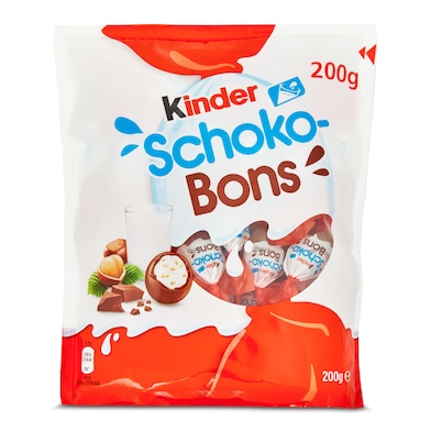 Huevos de chocolate relleno de leche y avellanas Kinder 200 g-0 Huevos de chocolate relleno de leche y avellanas Kinder 200 g-0