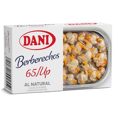 Berberechos al natural Dani 63 g-0 Berberechos al natural Dani 63 g-0