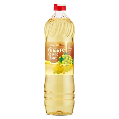 Vinagre de vino blanco Aliña tu Dia 1 L-0 Vinagre de vino blanco Aliña tu Dia 1 L-0
