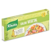 Pastillas de caldo vegetal Knorr 12 unidades